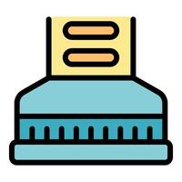 Usb flash drive icon showing data storage device vector