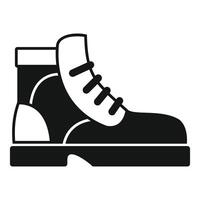 Hiking boot showing modern design and style for outdoor activities vector
