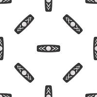 Seamless pattern of orthopedic back support belt showing adjustable width vector