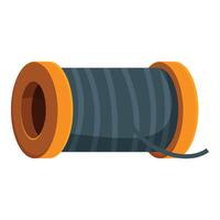 Spool of thread for sewing and tailoring showing craftsmanship vector