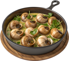Exquisite Escargot Recipe for Upscale Dinner Party Delight. . png