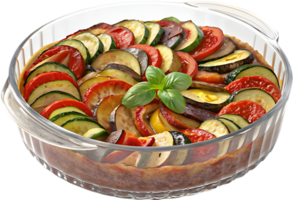 Colorful Fresh Ratatouille with Herbs. . png