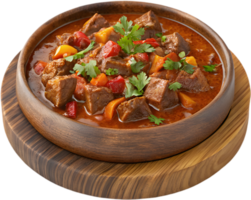 Classic Hungarian Goulash Clipart for Recipe Websites. . png