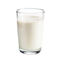 a glass of milk isolated on transparent background png