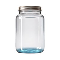 Empty jar isolated on transparent background png