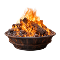 Fire Pit isolated on transparent background png