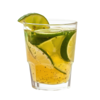 Refreshing Detox Water with Lemon, Lime, and Cumin for Healthy Living on transparent background png