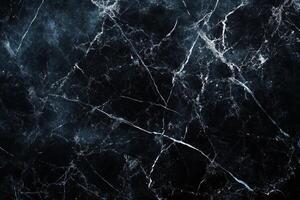 An elegant abstract background featuring a black and silver marble texture. The shiny and sophisticated design is perfect for showcasing premium products photo