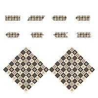 Java Bali Indonesian Batik pattern vector