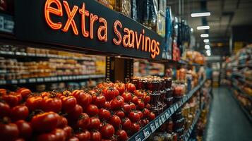 How to save money on groceries photo