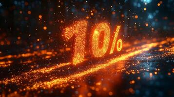 10 percent discount code photo