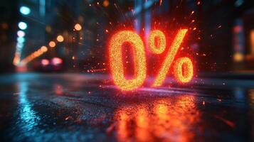 A glowing red number is shown on the street photo