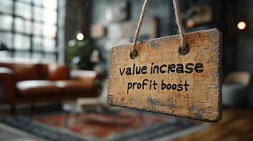 Value increase profit boost photo