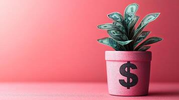 How to make money with a potted plant photo