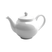 Elegant Teapot Displayed on a Rustic Wooden Table on transparent background png