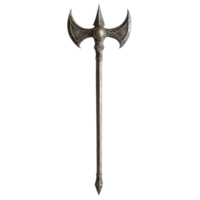 Medieval Halberd A Symbol of Weaponry and Battle Tactics on transparent background png