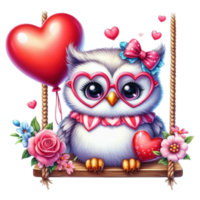 Valentine Animals Collection Sublimation png
