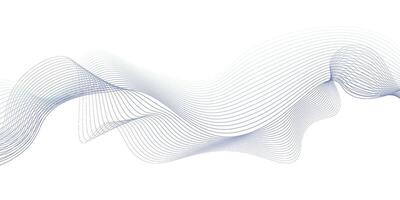 Abstract dynamic lines. Colorful flowing background. vector