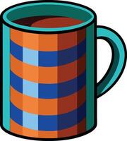 Mug design icon vector