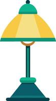 Crafting an elegant lamp bulb Icon vector