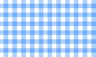 Light blue gingham pattern tablecloth blackboard. vector
