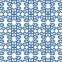 Abstract Javanese Batik Background seamless pattern with stripes vector
