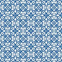 Cute trendy seamless pattern with abstract paper cut elements shape vector
