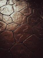 Close-up of cement walkway texture for home background. photo