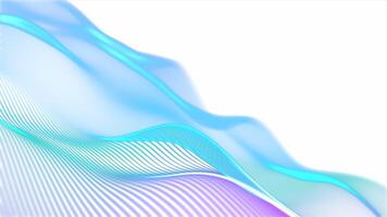 Soft Light Blue and Pink Dots Forming a Subtle, Glowing Wave Effect Across the Background video