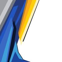 modern abstract corner for frame vector