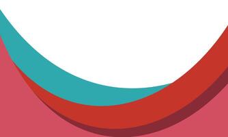 Abstract red wave background for frame vector