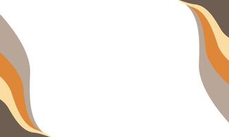 abstract wave corner background for frame vector