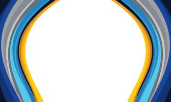 abstract background of light and dark blue and yellow colors for frame vector
