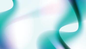 Background Retro colorful Green Gradient wave. vector
