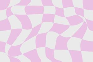 Distorted cell background in trippy style. Y2K aesthetics, 60s, 70s. vector