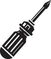 Automobile tool screwdriver vector