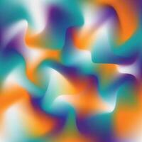 Abstract background with colorful waves vector
