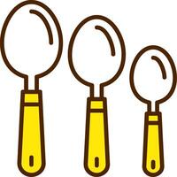 Spoons clip art vector