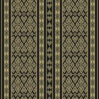 abstract luxury batik tenun pattern vector