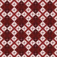 abstract diagonal square batik pattern vector