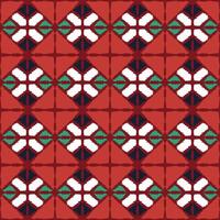abstract colorful ethnic ikat pattern vector