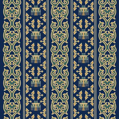 batik kalimantan abstract ethnic pattern