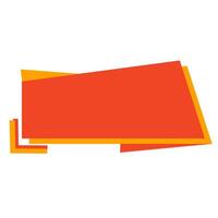 Promotion label banner vector