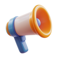 3D Notification Badge Icon Representing Alerts and Messages, Isolated on a Transparent Background. png