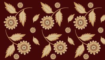 illustration of floral pattern vector