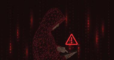 Hacking concept Concept. vector
