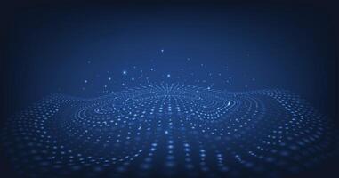 Big data visualization graphic concept. vector