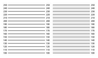 Police lineup mugshot blank form background for design illustration. Editable and Scalable. vector