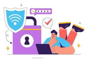 nternet Security with Wireless Access and Password Encryption vector
