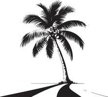 A illustration of a coconut tree vector